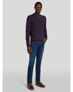 7 For All Mankind Mens Luxe Performance Slimmy Tapered Jens Enigma
