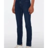 7 For All Mankind Mens Slimmy Crosshatch Roar Jeans, Blue Denim