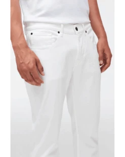 7 For All Mankind Mens Slimmy Tapered Luxe Performance Jeans White 9 7 For All Mankind Mens Slimmy Tapered Luxe Performance Jeans White -Boss Store 7 for all mankind mens slimmy tapered luxe performance jeans white p42849 268634 image