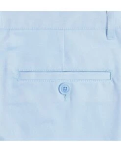 Ami Mens Sky Blue Cotton Gabardine Chino Shorts -Boss Store ami mens sky blue cotton gabardine chino shorts p40455 237285 image