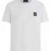 Belstaff Mens Chest Patch T-Shirt White