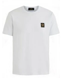Belstaff Mens Chest Patch T-Shirt White