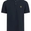 Belstaff Mens Patch Polo Shirt Dark Ink