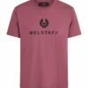 Belstaff Mens Signature T Shirt Mulberry