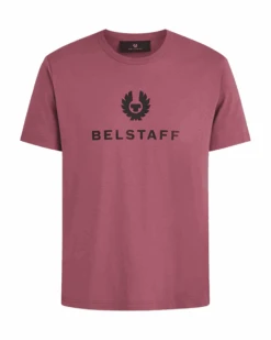Belstaff Mens Signature T Shirt Mulberry