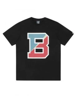 Billionaire Boys Club Mens Collegiate Logo T Shirt, Black Tee