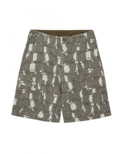 Billionaire Boys Club Mens Gator Denim Shorts Green