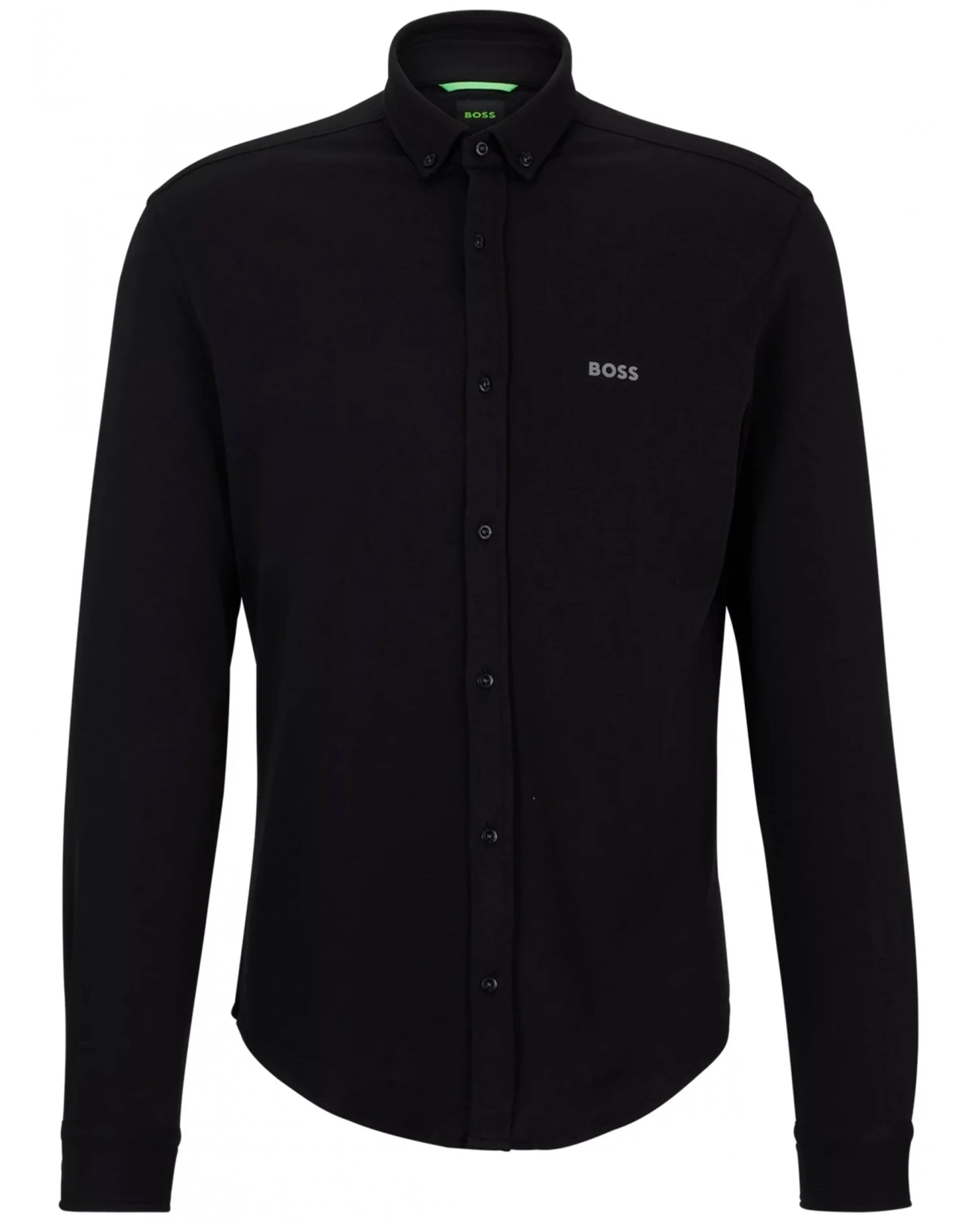 BOSS Mens B Motion Shirt Black 1 BOSS Mens B Motion Shirt Black