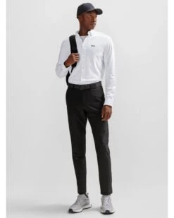BOSS Mens B Motion Shirt White 5 BOSS Mens B Motion Shirt White -Boss Store boss mens b motion shirt white p44466 279790 zoom
