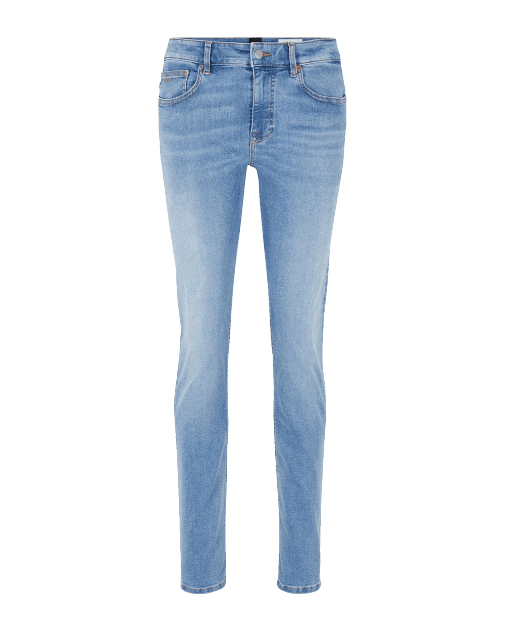 BOSS Mens Delaware Slim Fit Jeans Light Wash 1 BOSS Mens Delaware Slim Fit Jeans Light Wash