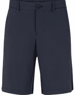 BOSS Mens Drax Slim Fit Shorts Dark Blue