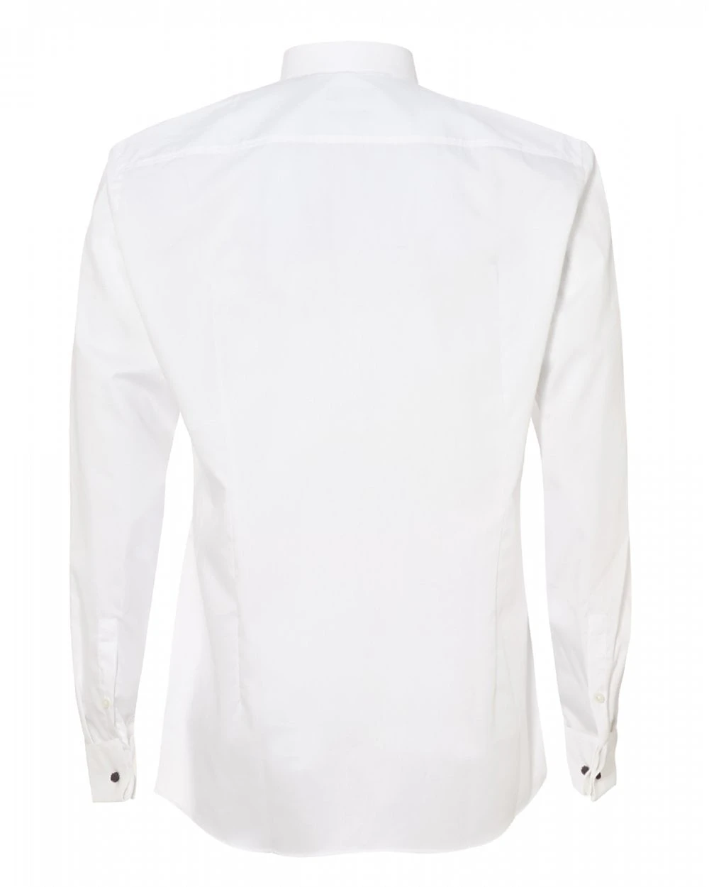 BOSS Mens Jillik Slim Fit White Cotton Shirt 2 BOSS Mens Jillik Slim Fit White Cotton Shirt - Image 2