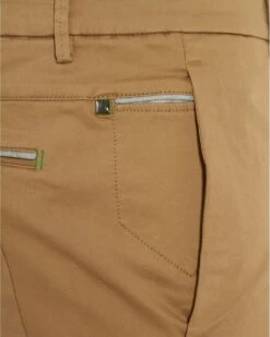 BOSS Mens Liem 4-W Slim Fit Satin Beige Shorts -Boss Store boss mens liem 4 w slim fit satin beige shorts p42542 246575 image