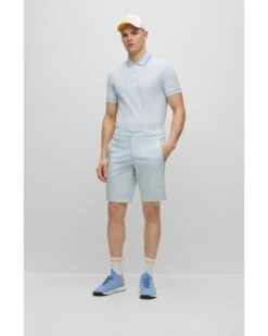 BOSS Mens Liem Shorts Open Blue -Boss Store boss mens liem shorts open blue p43662 271449 image