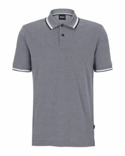 BOSS Mens Parlay 183 Polo Shirt Dark Blue