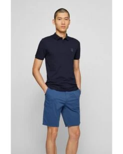 New Arrival -Boss Store boss mens passenger polo shirt navy p43833 276375 image