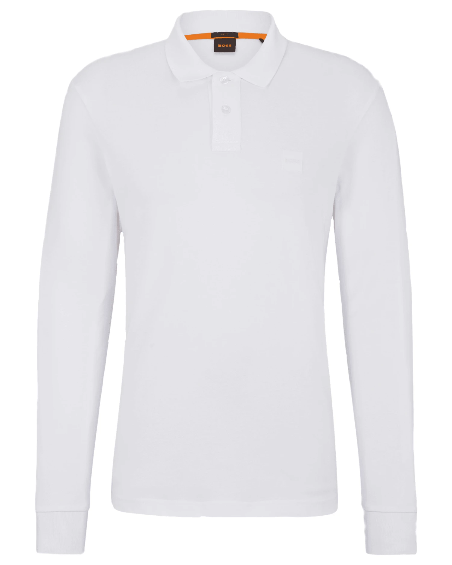 BOSS Mens Passerby Polo Shirt White 1 BOSS Mens Passerby Polo Shirt White
