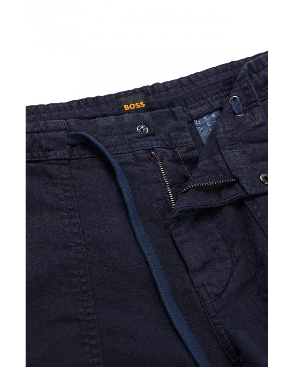 BOSS Mens Sisla Shorts Navy 2 BOSS Mens Sisla Shorts Navy - Image 2