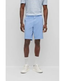 BOSS Mens Slice Shorts Open Blue -Boss Store boss mens slice shorts open blue p42880 267910 image
