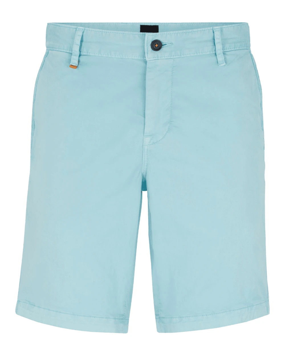 BOSS Mens Slim Fit Chino Shorts Open Blue 1 BOSS Mens Slim Fit Chino Shorts Open Blue