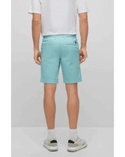 BOSS Mens Slim Fit Chino Shorts Open Blue 9 BOSS Mens Slim Fit Chino Shorts Open Blue -Boss Store boss mens slim fit chino shorts open blue p42940 267707 image