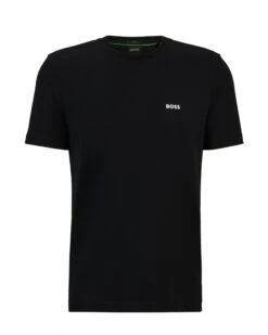 BOSS Mens Tee T Shirt Black