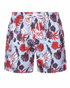 BOSS BOSS Piranha Swim Shorts Open Blue