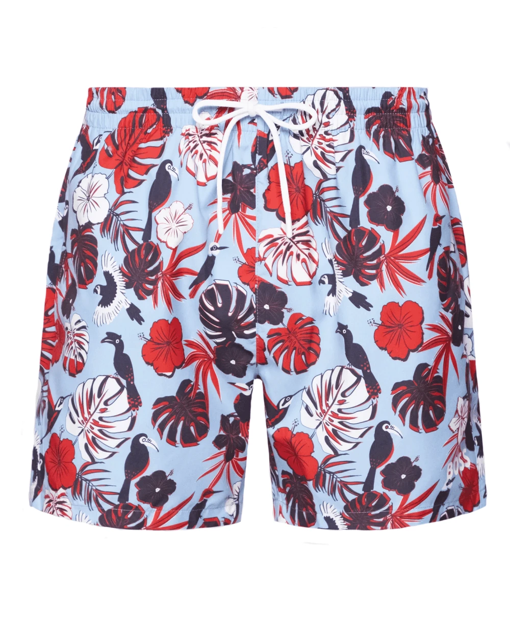 BOSS BOSS Piranha Swim Shorts Open Blue 1 BOSS BOSS Piranha Swim Shorts Open Blue