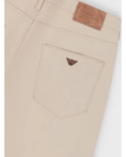 Emporio Armani Mens J06 Slim Fit Stretch Gabardine Jeans Beige -Boss Store emporio armani mens j06 slim fit stretch gabardine jeans beige p44581 283595 zoom