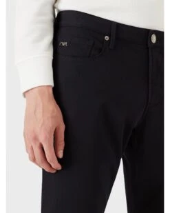 Emporio Armani Mens J06 Slim Fit Stretch Gabardine Jeans Navy -Boss Store emporio armani mens j06 slim fit stretch gabardine jeans navy p44583 283657 zoom