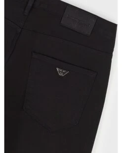 Emporio Armani Emporio Armani Mens J06 Slim Fit Stretch Gabardine Jeans Nero Black 7 Emporio Armani Emporio Armani Mens J06 Slim Fit Stretch Gabardine Jeans Nero Black -Boss Store emporio armani mens j06 slim fit stretch gabardine jeans nero black p44582 283630 zoom
