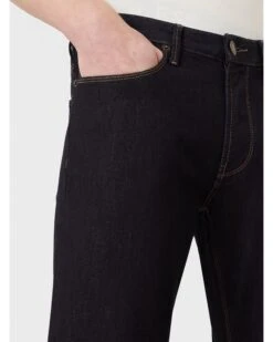 Emporio Armani Emporio Armani Mens J06 Washed Slim Fit Bronze Rinse Jeans Dark Navy -Boss Store emporio armani mens j06 washed slim fit bronze rinse jeans dark navy p44579 283493 zoom