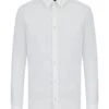 Emporio Armani Mens Poplin Shirt White