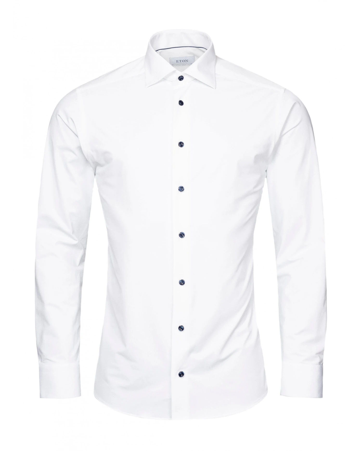 Eton Shirts Mens 4 Way Stretch Shirt White 1 Eton Shirts Mens 4 Way Stretch Shirt White
