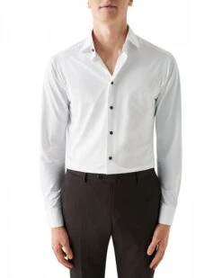 Eton Shirts Mens 4 Way Stretch Shirt White 6 Eton Shirts Mens 4 Way Stretch Shirt White -Boss Store eton shirts mens 4 way stretch shirt white p44169 273560 zoom