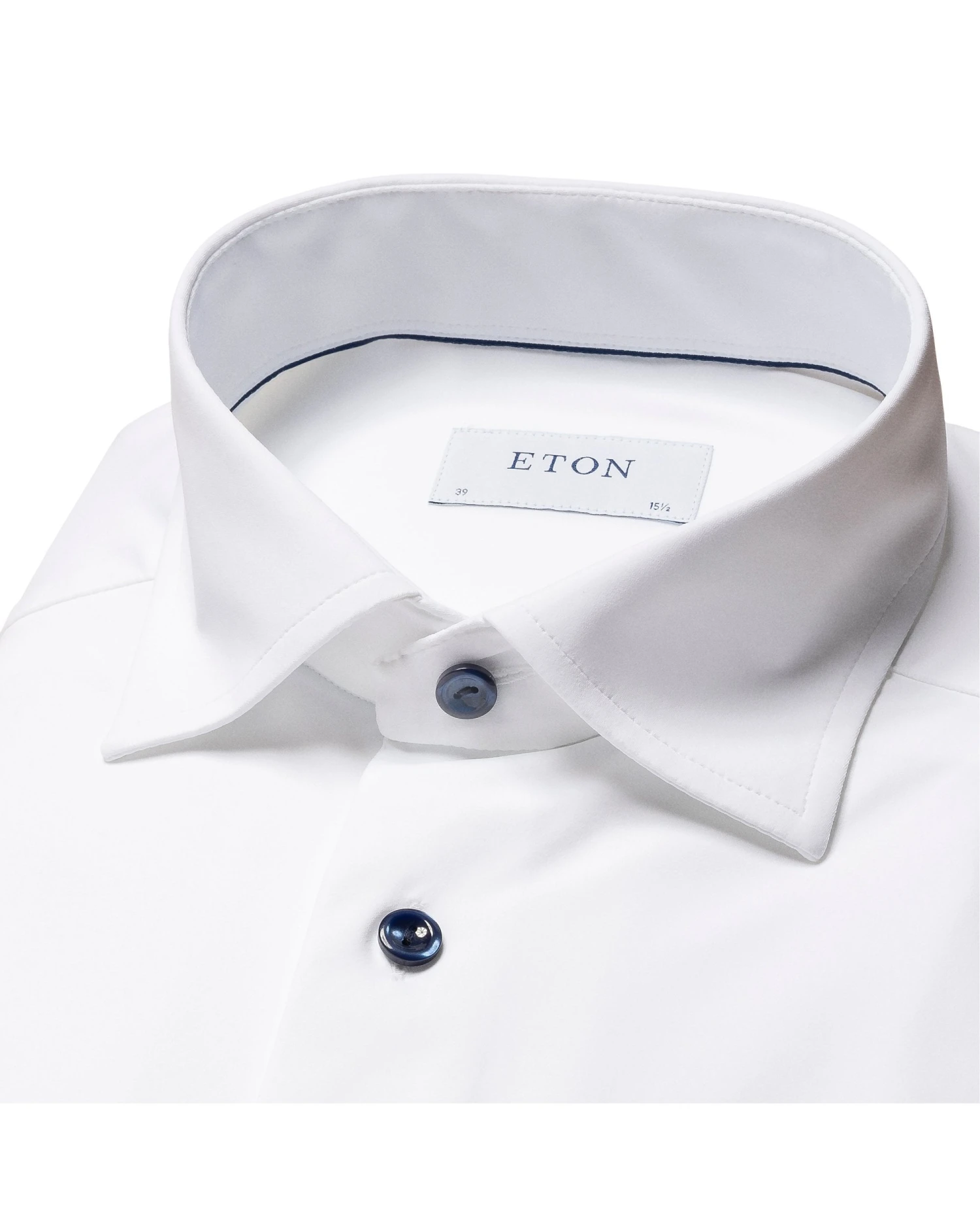 Eton Shirts Mens 4 Way Stretch Shirt White 4 Eton Shirts Mens 4 Way Stretch Shirt White - Image 4