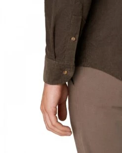 Eton Shirts Mens Dark Green Slim Fit Corduroy Shirt 15 Eton Shirts Mens Dark Green Slim Fit Corduroy Shirt -Boss Store eton shirts mens dark green slim fit corduroy shirt p42178 251271 zoom