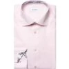 Eton Shirts Mens Floral Insert Shirt Pink