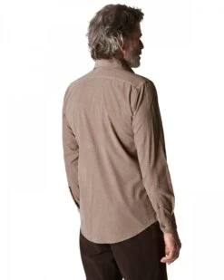 Eton Shirts Mens Light Brown Slim Fit Corduroy Shirt -Boss Store eton shirts mens light brown slim fit corduroy shirt p42179 251311 zoom