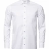 Eton Shirts Mens Paisley Twill Shirt White