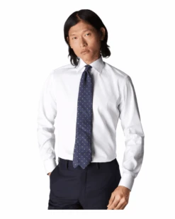 Eton Shirts Mens Signature Poplin Shirt White -Boss Store eton shirts mens signature poplin shirt white p43429 270704 image