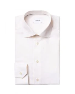 Eton Shirts Mens Signature Twill Shirt Beige -Boss Store eton shirts mens signature twill shirt beige p44212 271237 zoom
