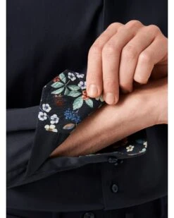 Eton Shirts Mens Signature Twill Shirt Navy -Boss Store eton shirts mens signature twill shirt navy p44332 279199 zoom