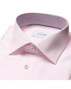 Eton Shirts Mens Signiture Twill Shirt Red -Boss Store eton shirts mens signiture twill shirt red p44167 273538 zoom