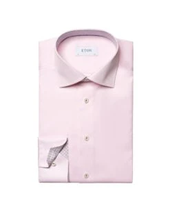 Eton Shirts Mens Signiture Twill Shirt Red -Boss Store eton shirts mens signiture twill shirt red p44167 273542 zoom