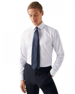 Eton Shirts Mens Signiture Twill Shirt White -Boss Store eton shirts mens signiture twill shirt white p44166 273525 zoom