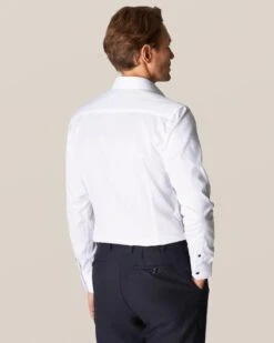 Eton Shirts Mens White Contrast Buttons Signature Twill Shirt -Boss Store eton shirts mens white contrast buttons signature twill shirt p43131 257904 zoom