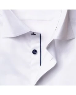 Eton Shirts Mens White Contrast Buttons Signature Twill Shirt -Boss Store eton shirts mens white contrast buttons signature twill shirt p43131 257914 zoom
