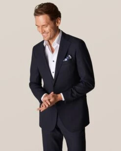 Eton Shirts Mens White Contrast Buttons Signature Twill Shirt -Boss Store eton shirts mens white contrast buttons signature twill shirt p43131 257919 zoom