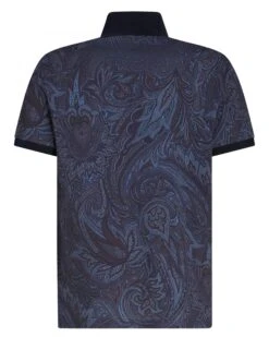 New Arrival -Boss Store etro mens dark paisley polo shirt navy p44726 282853 zoom